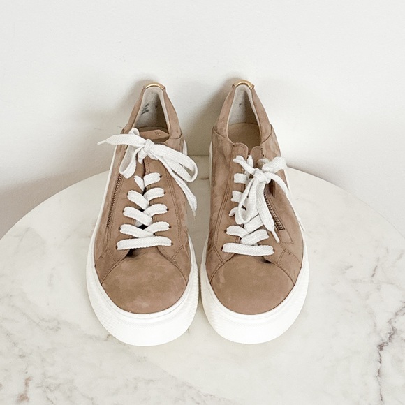 NEW Paul Green Demi Platform Sneaker Alpaca Nubuk Size 9.5 US 7 UK - Picture 4 of 9